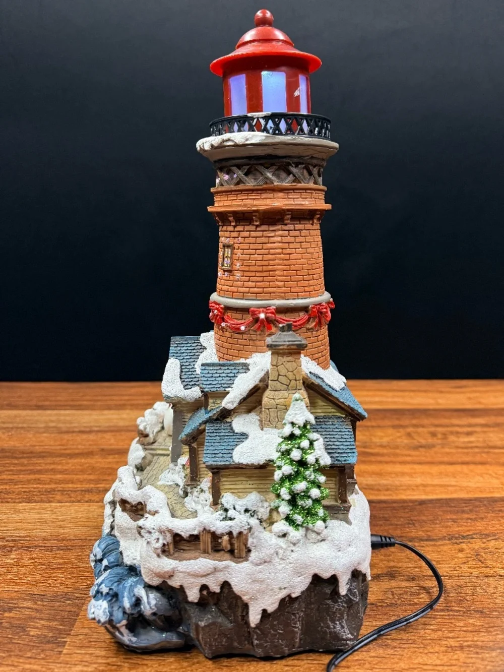 HOLIDAY LIVING Fiber Optic Lighthouse